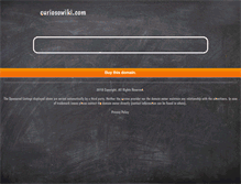 Tablet Screenshot of curiosowiki.com